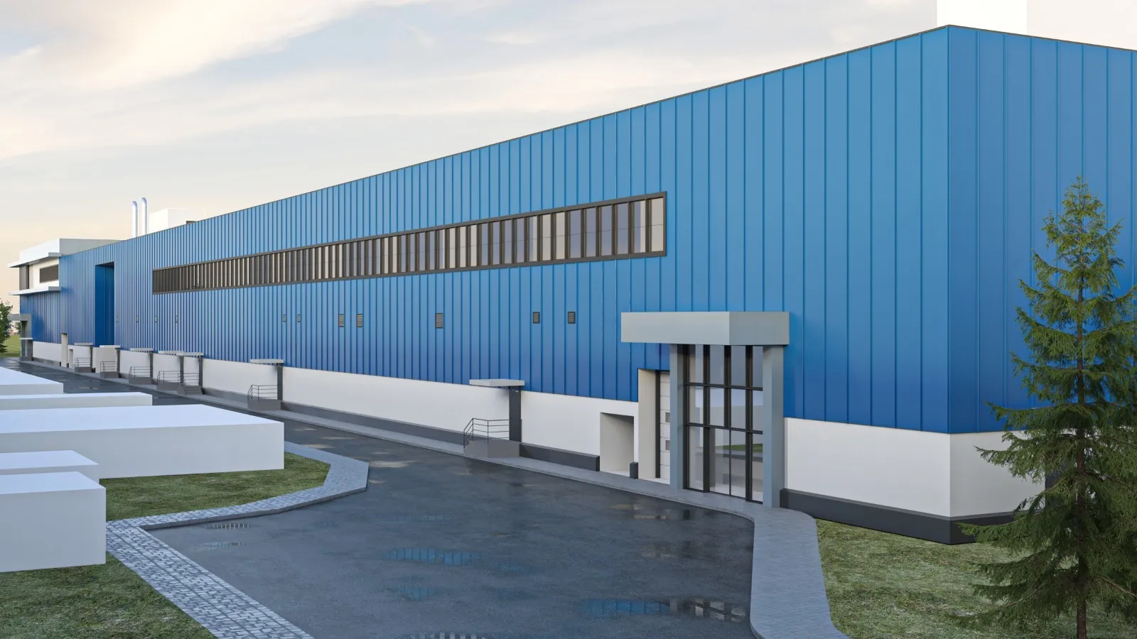 TEİ TUSAŞ B1200 YENİ İMALAT BİNASI